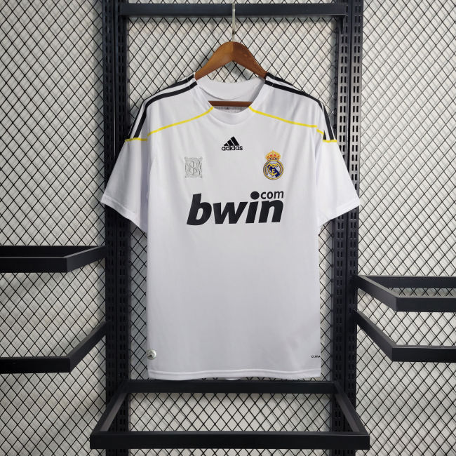 Real Madrid 09/10 home Retro jersey kit shirt