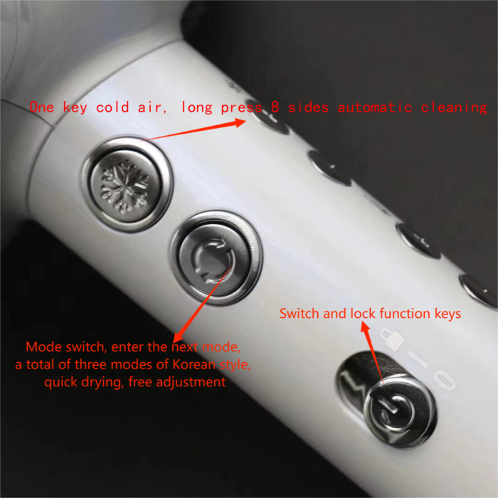 US 65.56 Curry Wolf Hairdresser special brushless 110 000rpm hairdryer High end hairdryer www.shoppingleopard