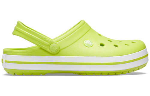 (WMNS) Crocs Lightweight Cozy Beach Sandals Green 11016-3T1