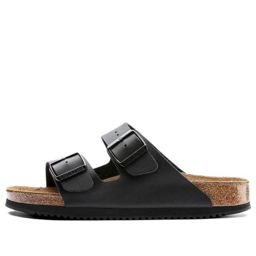 Birkenstock Kyoto Oiled Leather/Suede Leather Narrow Fit 'Black' 1018222