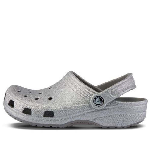 (WMNS) Crocs Classic Clog Crocs Silver Sandals 205942-040