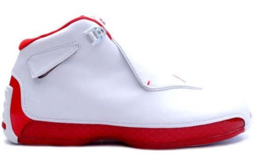 Air Jordan 18 OG 'White Varsity Red' 305869-161