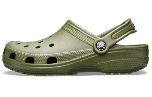 Crocs Classic Beach Unisex Army Green Sandals 10001-309
