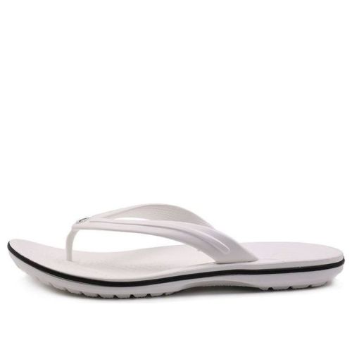 Crocs Flip-Flops Slippers White Unisex 11033-100