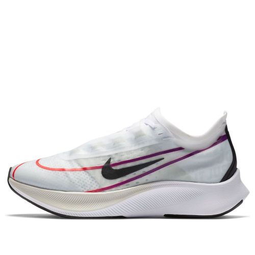 (WMNS) Nike Zoom Fly 3 'White Violet Crimson' AT8241-102
