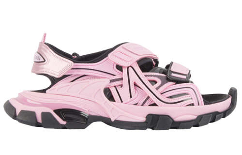 (WMNS) Balenciaga Track Sandal 'Neon Pink Black' 617543W2FH15010