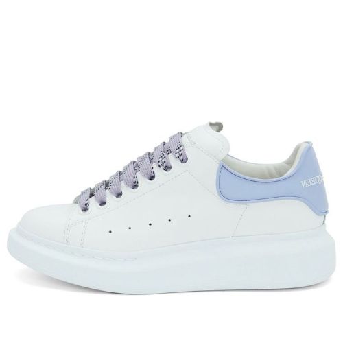 (WMNS) Alexander McQueen Oversized Sneaker 'White Lavender' 621056WHXMT9662