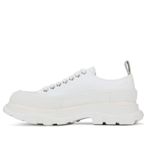 Alexander McQueen Tread Slick Lace Up Sneakers 'White' 604257W4L329000
