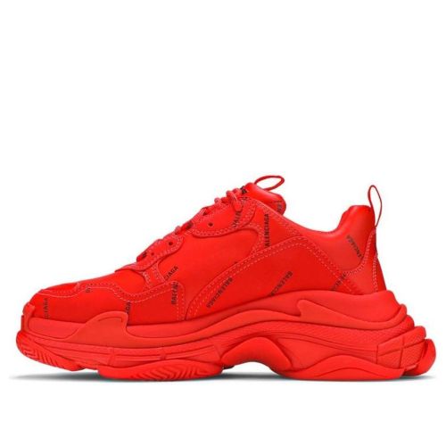 Balenciaga Triple S Sneaker 'Allover Logo - Red' 536737-W2FA1-6010