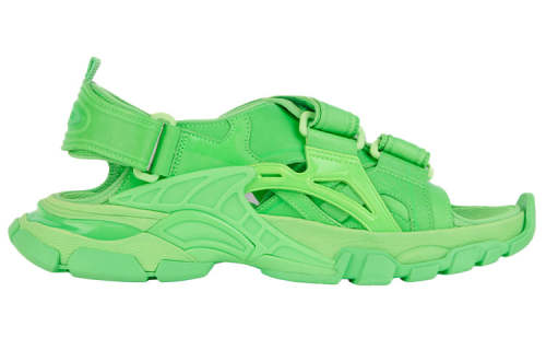 Balenciaga Track Sandal 'Fluo Green' 617542W2KA13805