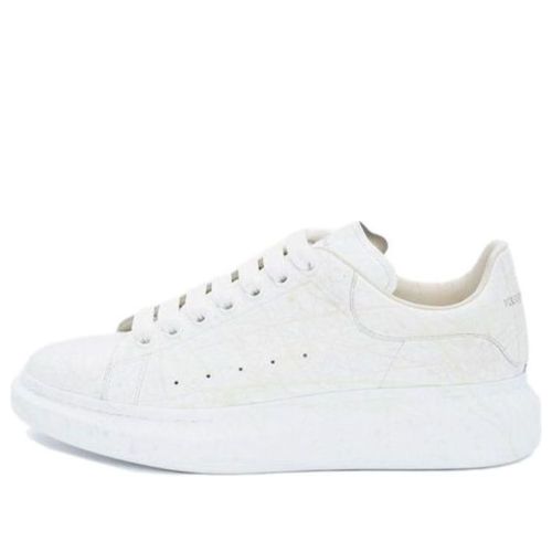 (WMNS) Alexander McQueen Glow In The Dark Oversized Sneaker 'White Multicolour' 612687WHXM49035
