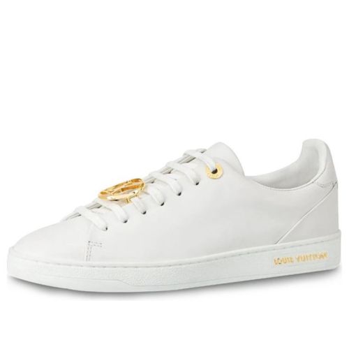 (WMNS) LOUIS VUITTON LV Frontrow Sports Shoes 'White Yellow' 1A2XOK