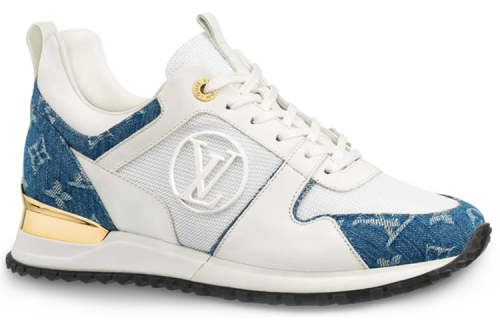 (WMNS) LOUIS VUITTON LV Run Away Sports Shoes Blue/White 1A4WOY
