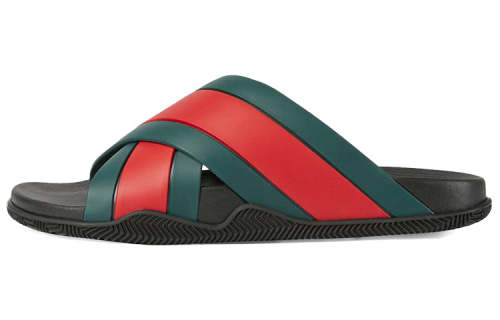 Gucci Rubber Slide 'Green Red' 630326-J8700-8460