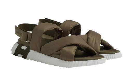 Hermes Electric sandal  Tundra Green 