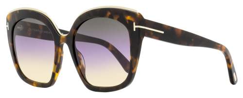Tom Ford Butterfly Sunglasses TF944 Chantalle 55B Havana/Gold  55mm FT0944