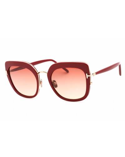 Tom Ford Shiny Red Gradient Sunglasses