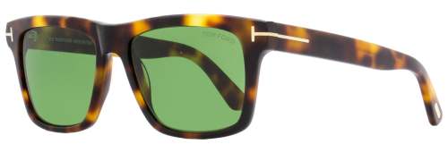 Tom Ford Rectangular Sunglasses TF906 Buckley-02 53N Blonde Havana 56mm FT0906