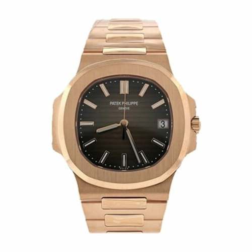 Patek Philippe Nautilus Rose Black Dial