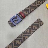 《大人気》フェンディ リバーシブルラウンド FFベルト 偽物 35mm fee73690