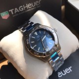 【限定カラー】タグホイヤー アクアレーサー 偽物 クォーツ ブルー腕時計 WBD1312.BA0740