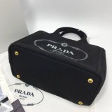 人気[プラダ] カナパ x レザー トートバッグ偽物 / ショッピングバッグ 1BG439 pus76012