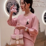 21-22AW【DELVAUX コピー】カーフスキン ブリヨン ショルダー ハンドバッグ Dec86191