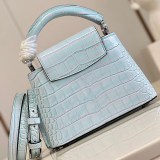 即発送 ルイヴィトン カプシーヌ MINI ハンドバッグ 偽物 vub89891