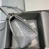 最安値挑戦バレンシアガ クロコダイル型押し*HOURGLASS コピー ハンドルバッグ bah52828