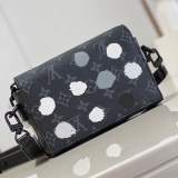 定番ルイヴィトン x 草間彌生 コラボ スティーマー 偽物 ウエアラブル [財布ショルダーバッグ]M81935