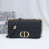完売必至 ディオール CARO ラージバッグ 偽物 ショルダーバッグ deq07992