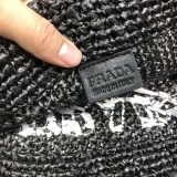超希少！プラダ かごバッグ 付録 ラフィアトート コピー スモールサイズ pul62215