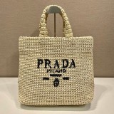 プラダ ストローバッグ 付録 ラフィアショッピングバッグBIG 1BG392F0018