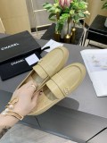 稀少 限定 パール CC ココマーク ローファー モカシン 偽物 shy90957
