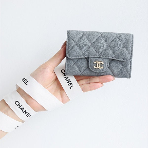 レア商品 シャネル  ゴールドココ ロゴ カードケース 偽物 shp61182