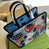 世界中で大人気♪グッチ ストロベリー スター トートバッグ コピー gug14729
