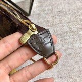 2020-21年秋冬 ルイヴィトン ショルダーバッグ 偽物 エベヌ ダミエ ミニ・アクセソワール vuo13285