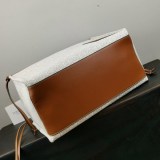 ロエベ クッショントート コピー スモール バッグ キャンバスジャカード A612A93X251268 トートバッグ アナグラム