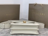 送料込【ブルガリ】新色! SERPENTI FOREVER 白 ナッパ ハンドバッグ Buy87368