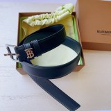 すぐ届くバーバリー レザー TB ベルト スーパーコピー Baz34599