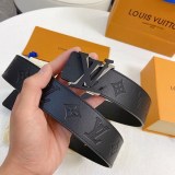 すぐ届ルイヴィトン ベルト コピー サンチュール・LVシェイプ リバーシブル トリヨン vuf67494