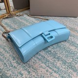 バレンシアガ コピーN級品アワーグラスシェイプ Smallトップハンドルバッグ baj10237