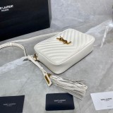 一目惚れ♪サンローラン ショルダーバッグ 偽物☆ルー キルティングレザー カメラバッグ Sah74590