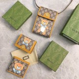 大人気 限定コラボ★KAI x グッチ テディベアウォレット ミニ財布コピー 660510 2YUAG 8695
