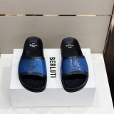 ☆超人気☆ベルルッティ 偽物 エギオ サンダル Stamp Leather Sandal beh31792