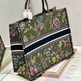 送料無料 ディオール 偽物 ブックトート Petites Fleurs ラージバッグ M911