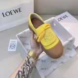 人気 ロエベ アナグラム ロゴ 偽物 刺繍 フラップ キャンバス ロートップ loq74154