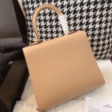 秋冬新作【デルボー コピー】ブリヨン Ivoryステッチ ミディアムハンドバッグ Der71048