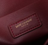 秋冬新作サンローラン ショルダーバッグ 偽物 カサンドラ ミニ トップ ハンドル バッグ レザー Sav75886