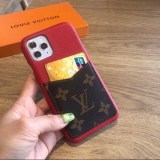【即発】新作ルイヴィトン iPhoneケース偽物 レッド スカーレット LVロゴ vuo36686